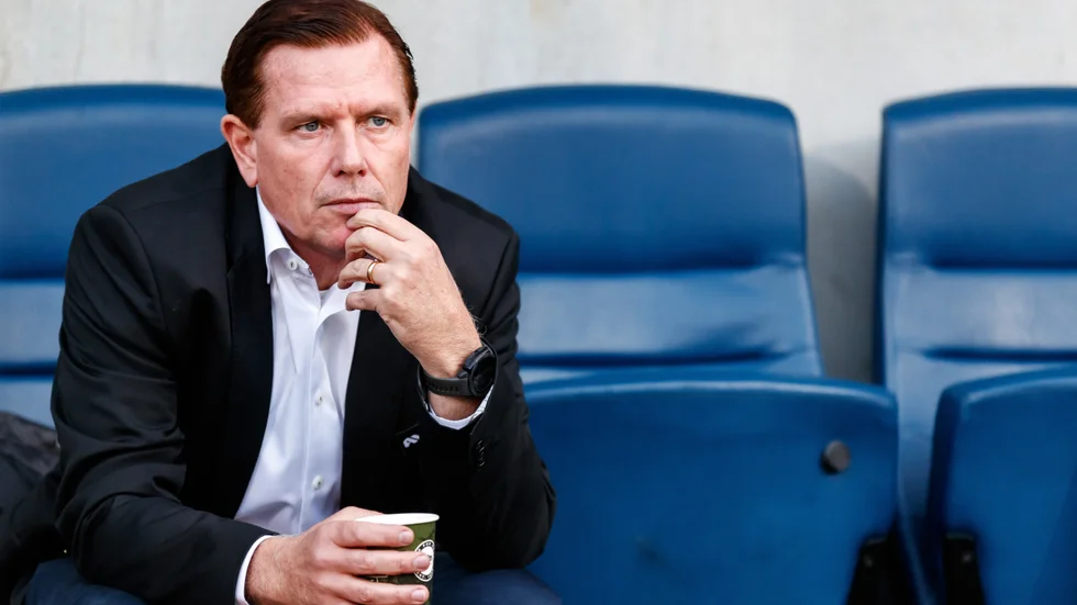 Siriustränaren Christer Mattiasson hade inte mycket att glädjas åt. (Arkivbild)