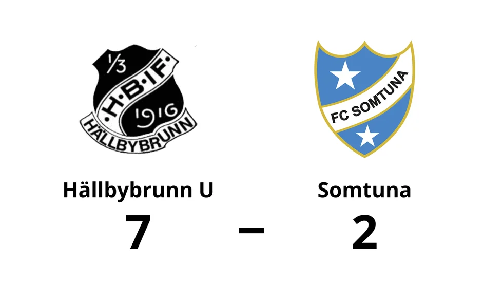 Hällbybrunns IF U vann mot FC Somtuna U