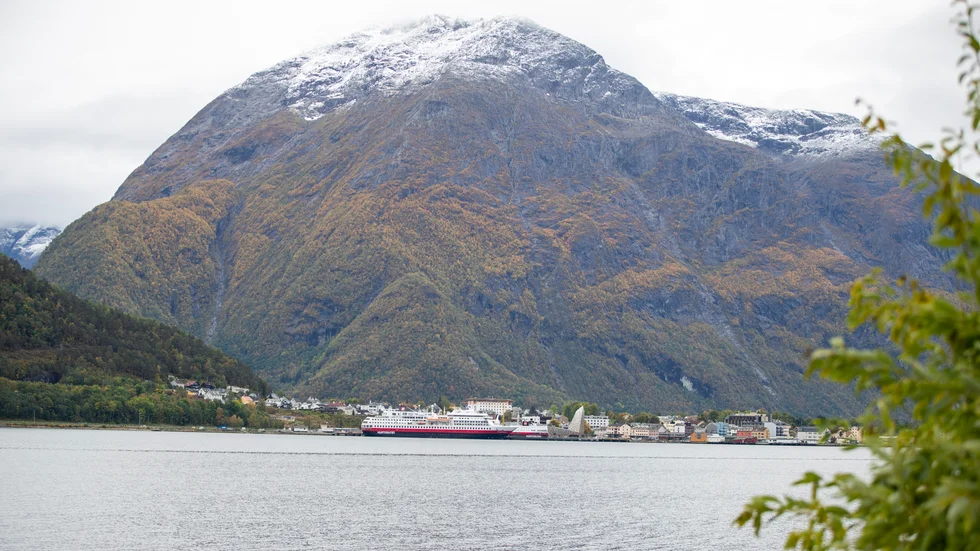 Åndalsnes i Norge. Det åtta belgiska fallskärmsjägarna var här för att delta i militärövningen Arctic Training när de en kväll i februari hamnade i slagsmål. Arkivbild.