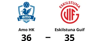 Eskilstuna Guif tappade ledning och förlorade