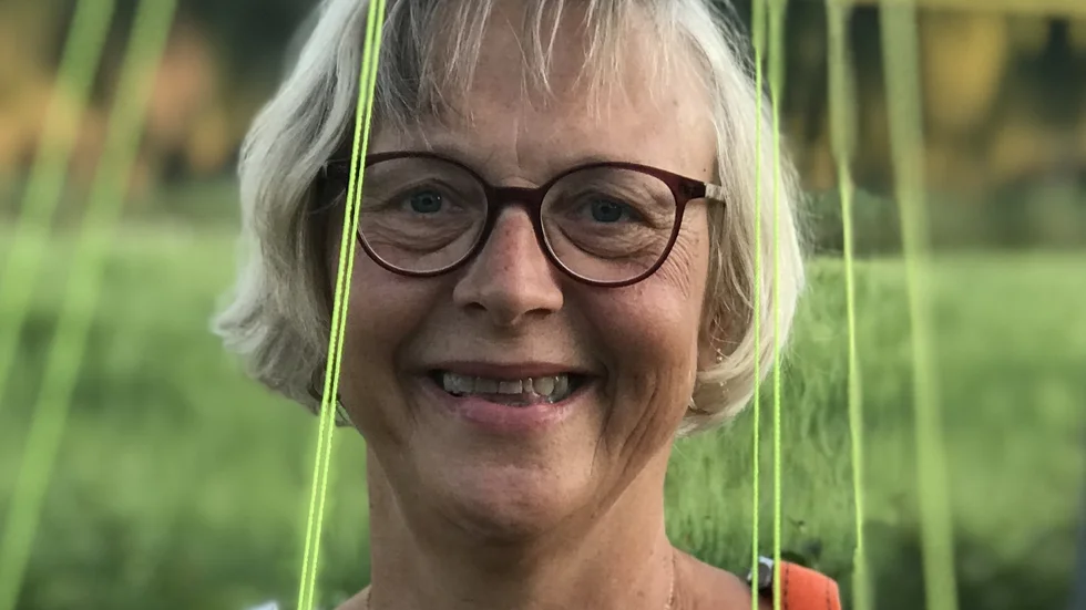 Porträtt Gunilla Bäckström. 