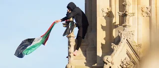 Demonstrant satt i Big Ben i 16 timmar