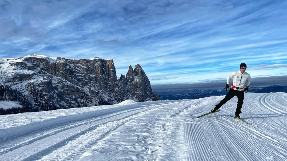 Det var i den här miljön han växte upp, Benjamin von Ahn. I de norditalienska alperna och dalgången Val Gardena. Numera bor han i sedan ett och ett halvt år i Tofta.