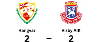 Oavgjort mellan Hangvar och Visby AIK