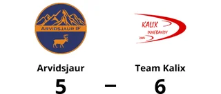Team Kalix för starka – Arvidsjaur föll i förlängningen