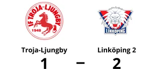 Linköping 2 vann mot Troja-Ljungby i förlängningen