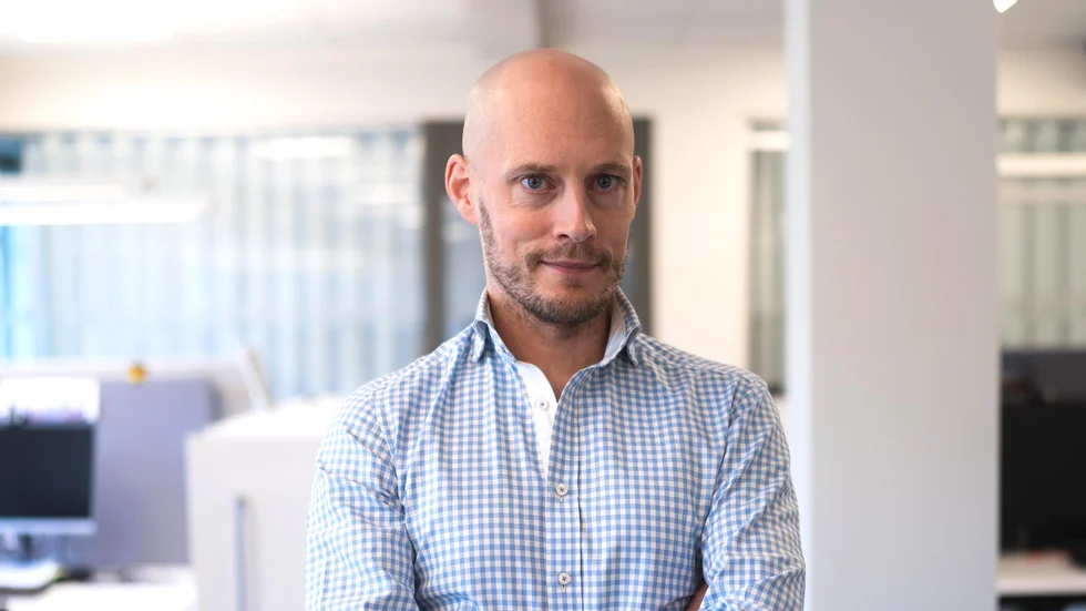 Johan Tollén, kommunikatör vid Sörmlandstrafiken.