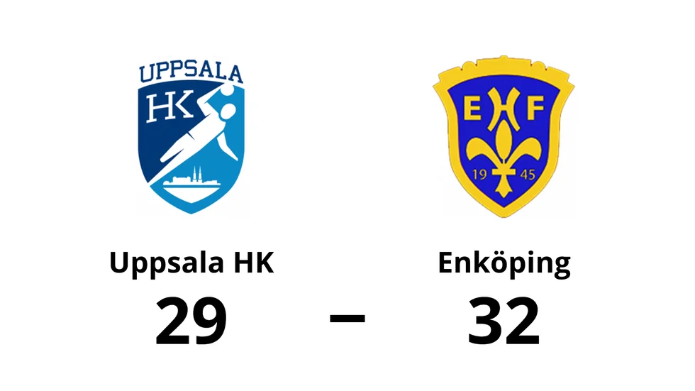 Uppsala HK förlorade mot Enköpings HF