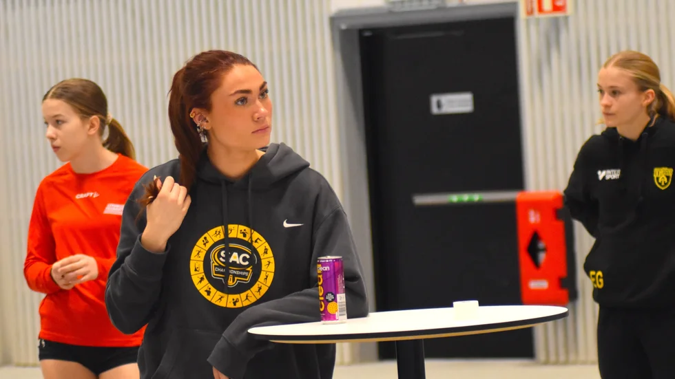Ally Robertsson svarade för en mycket stark insats när hon ställde upp i en femkamp i Winston Salem, North Carolina.
