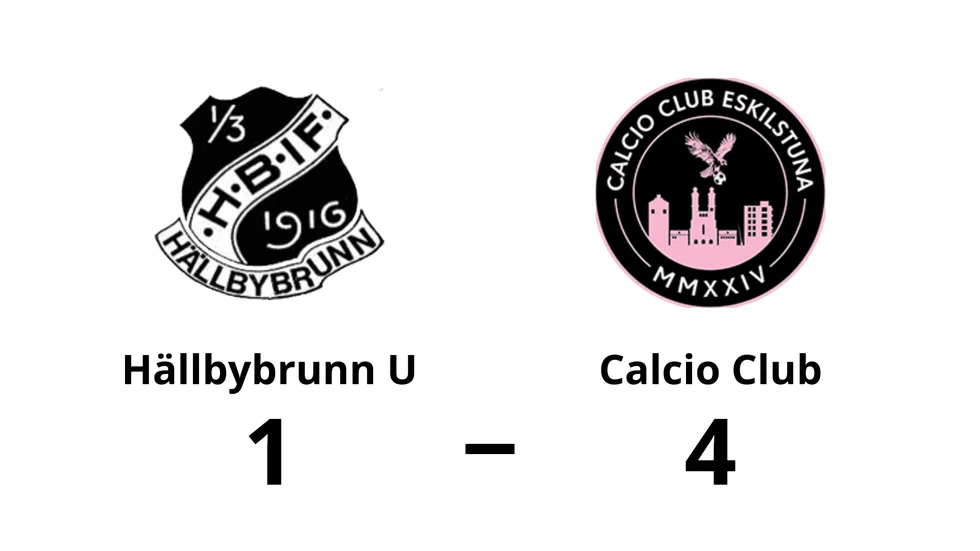 Hällbybrunns IF U förlorade mot Calcio Club Eskilstuna
