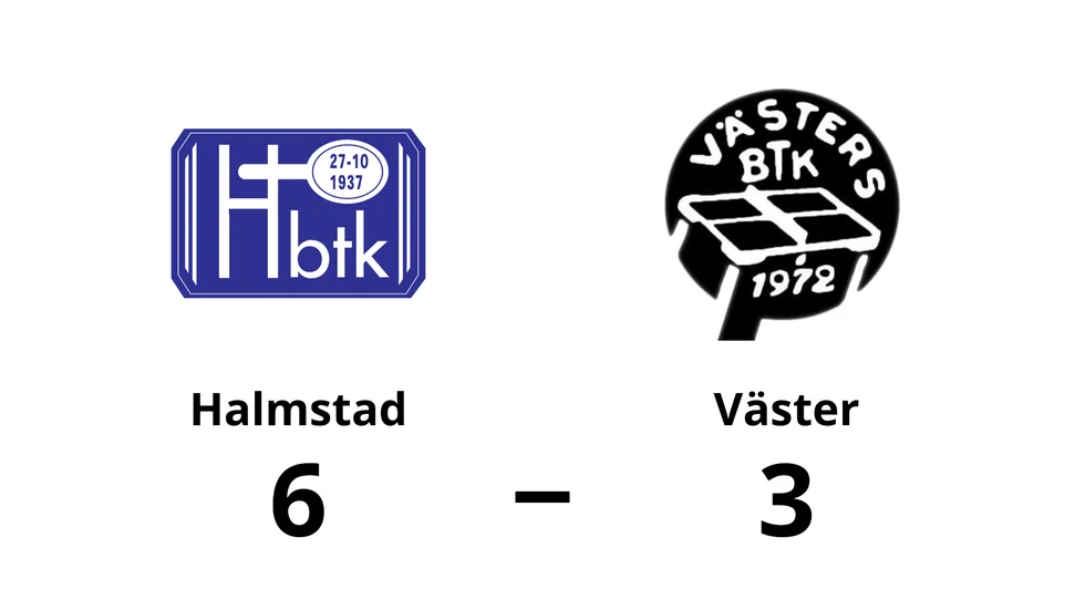Halmstad BTK vann mot Västers BTK