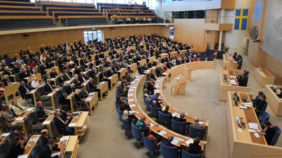 Arkivbild riksdagen.
