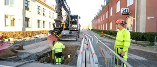 Vattenläcka på Kungsgatan