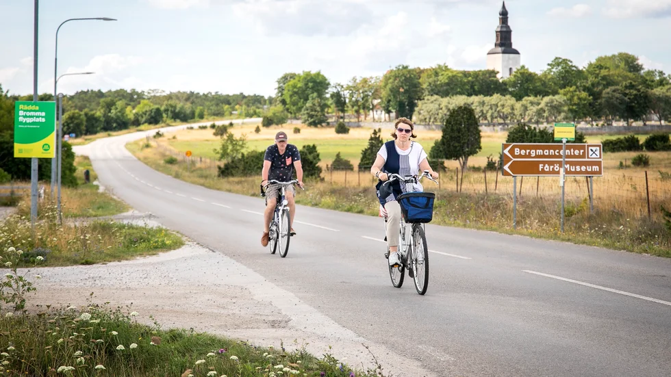 Vägen mellan Sudersand och Ekeviken har fått högsta prioritet. Den mellan Broa och Sudersand (bilden) har också prioriterats högt.