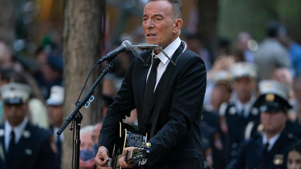 Bruce Springsteen har blivit farfar. Arkivbild.
