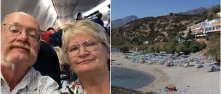 Se upp på Kreta – familjen Qvist attackerades av fiskar: "Kan förstöra en semester"
