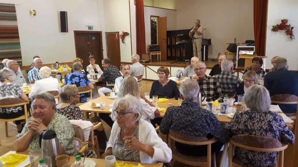 PRO Nyborgs sommarlunch lockade cirka 80 deltagare.