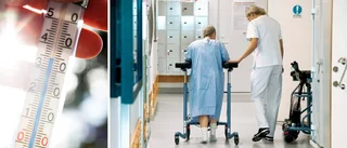 Ökat tryck på sjukhuset väntas när värmeböljan drar in över Östergötland