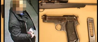 Hade gevär och pistol i bostaden – åtalas för grovt vapenbrott
