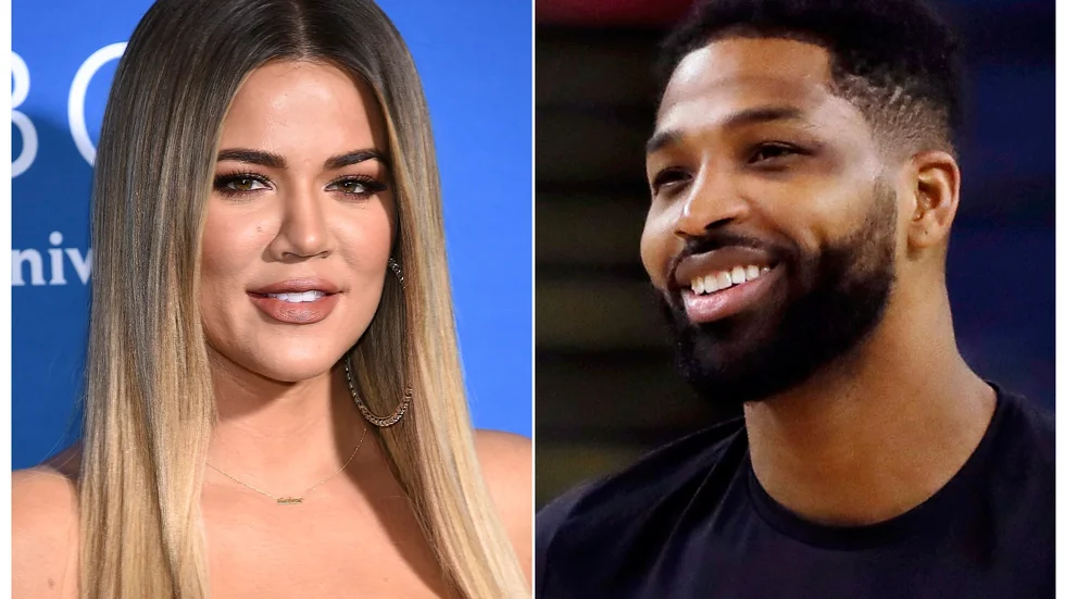 Khloé Kardashian och Tristan Thompson gick skilda vägar i vintras efter att han varit otrogen. Arkivbild.