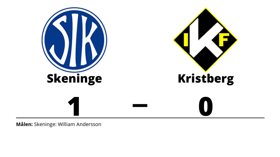 Skeninge IK vann mot Kristbergs IF
