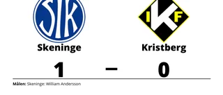 Förlust för Kristberg borta mot Skeninge