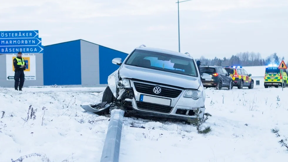 Ingen person kom till fysisk skada i olyckan.