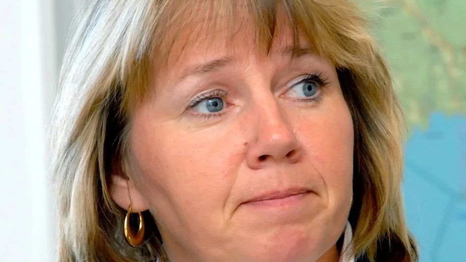 Taina de Mander, rektor på Kyrkskolan i Västerljung.