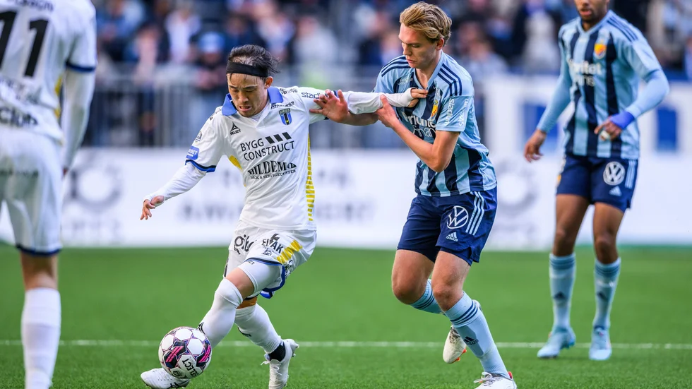 Sirius och Djurgården möts i en träningsmatch. Arkivbild från tidigare under årets säsong. 