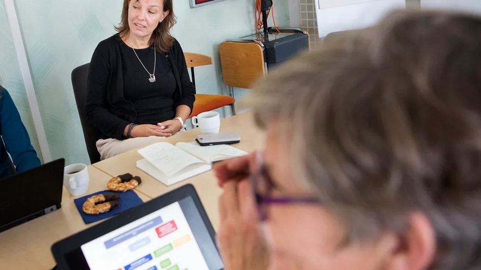 I onsdags var den statliga utredaren Anna Nergårdh och besökte Kullbergska sjukhuset i Katrineholm för att ta del av sjukhusets arbetsmetoder med att utveckla närvården i staden.