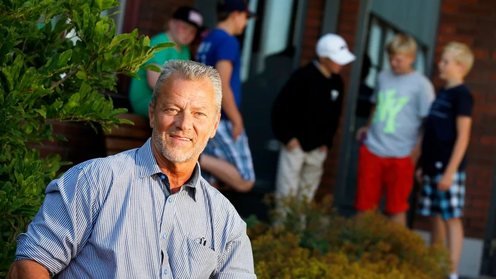 Eric Rudholm, rektor på Mariefreds skola, är initiativtagare till Visum – en samverkansgrupp för vuxna som vill hjälpa Mariefredsungdomar som hamnat snett. Bilden är tagen i ett annat sammanhang.