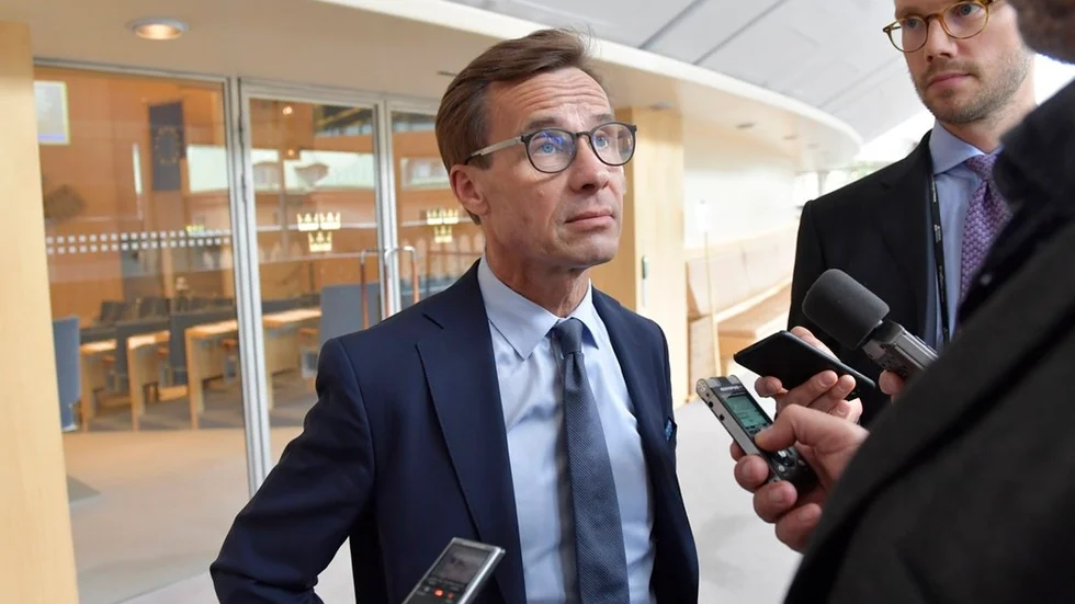 Ulf Kristersson hade svårt att förklara sitt agerande i partiledardebatten.