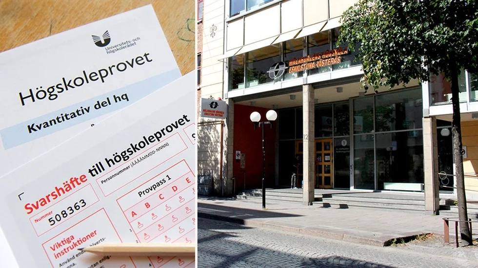 På Mälardalens högskola satsar man på att bekämpa fusk vid högskoleprovet.