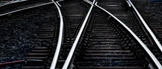 Störningar i tågtrafiken drabbade hela länet
