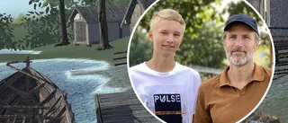 17-årige Sebastian sommarjobbar som programmerare – Utvecklar app för digitala besök i Åkrokens tusenåriga historia: "Är helt självlärd"