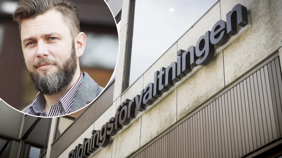 Skolchef Johan Lindeberg säger att det känns tråkigt att minska utbildningsutbudet, men att det är en ekonomisk verklighet bakom.