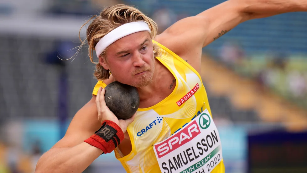 Fredrik Samuelsson, 27, har drabbats av en reumatisk autoimmun sjukdom. Trots det tävlar han i EM-tiokampen i München.
