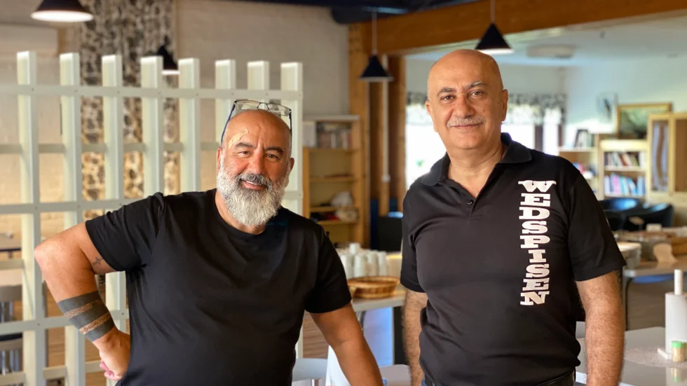 Samir Haddad och Hanna Hajj driver Restaurang Wedspisen. De är glada att återigen ha en matsal där de kan ta emot sina gäster. Wedspisen serverar svensk husmanskost och har funnits i Nyköping sedan 2002.