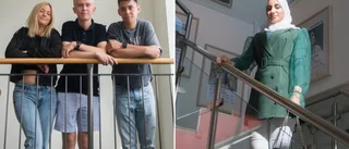 Saga, Isak, Zean och Amar ska snart rösta för första gången: "Vi har inte tid med pajkastning"