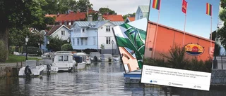 Nazister från NMR skrämde folk vid Ica i Trosa – butiken svarar med att hissa Pride-flaggor