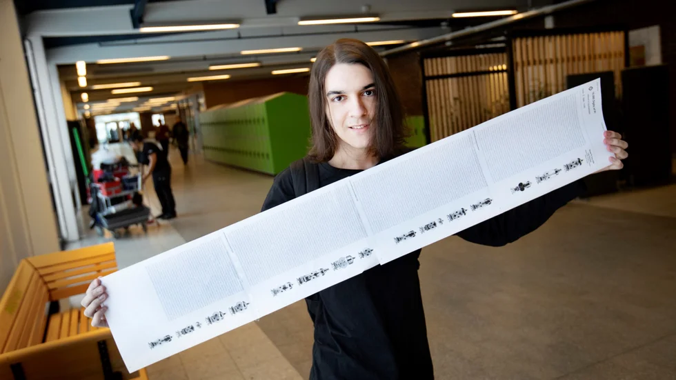 
VK träffade Klaus Andrei inför försöket att rabbla 10 000 pi-decimaler ur minnet, en bedrift som han klarade utan problem.