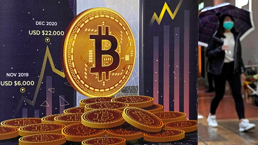 Bitcoin stiger i pris. Arkivbild.
