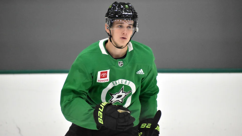 Piteåsonen Nils Lundkvist spelade 60 av 82 matcher för Dallas Stars i grundserien. Han gjorde 16 poäng (6+10) från sin backposition. (Arkivbild) 