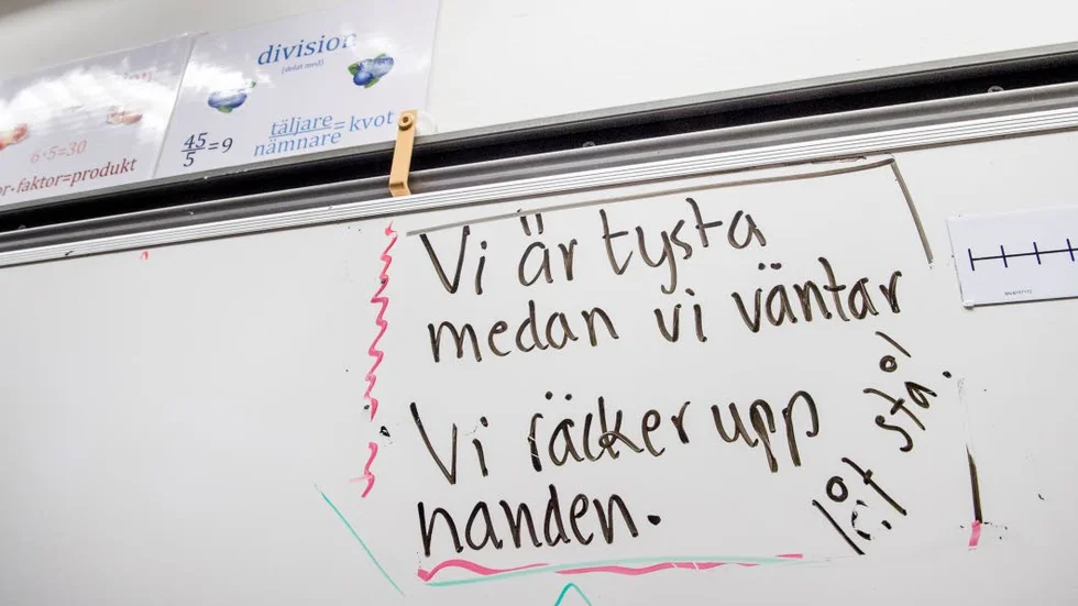 Att störa undervisningen ska ha konsekvenser.