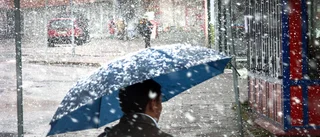 Väder: Här kommer snön i dag