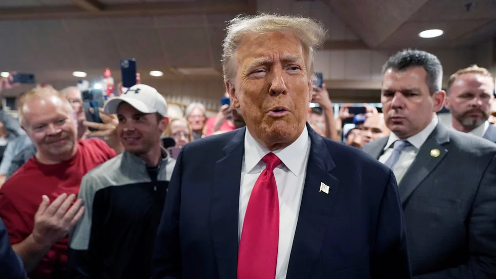 USA:s tidigare president Donald Trump.Arkivbild.