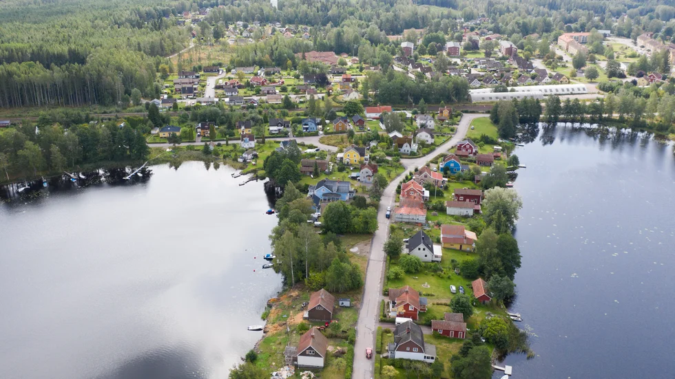 Villor blev dyrare i juni, medan bostadsrätterna låg stilla. Arkivbild.