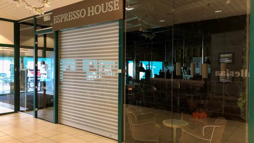 Espresso House stängde strax före midsommar. 