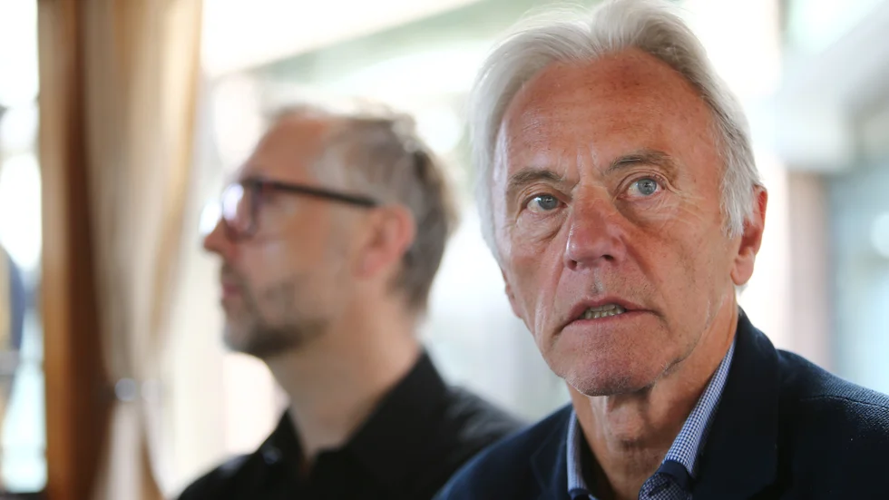 Reidar Svedahl hade huvudrollen under Liberalenas extramöte under måndagskvällen.