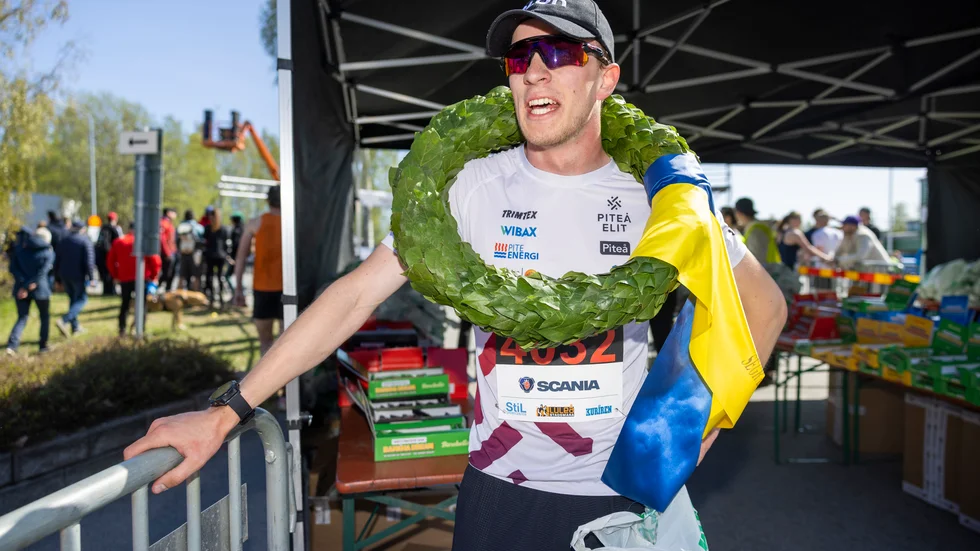 Det blev ett nytt personligt rekord för den Piteåbördiga skidåkaren.